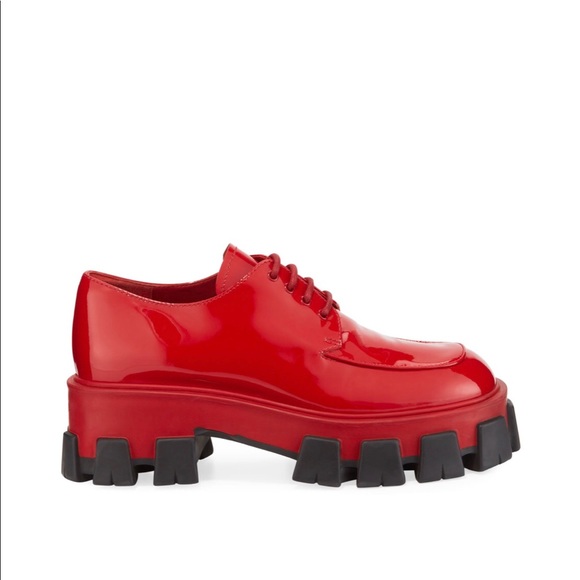 Prada Shoes - Prada Monolith Derby Shoes